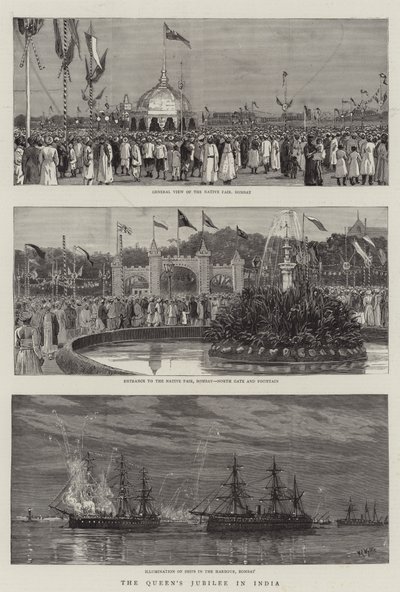 El jubileo de la reina en India de William Lionel Wyllie